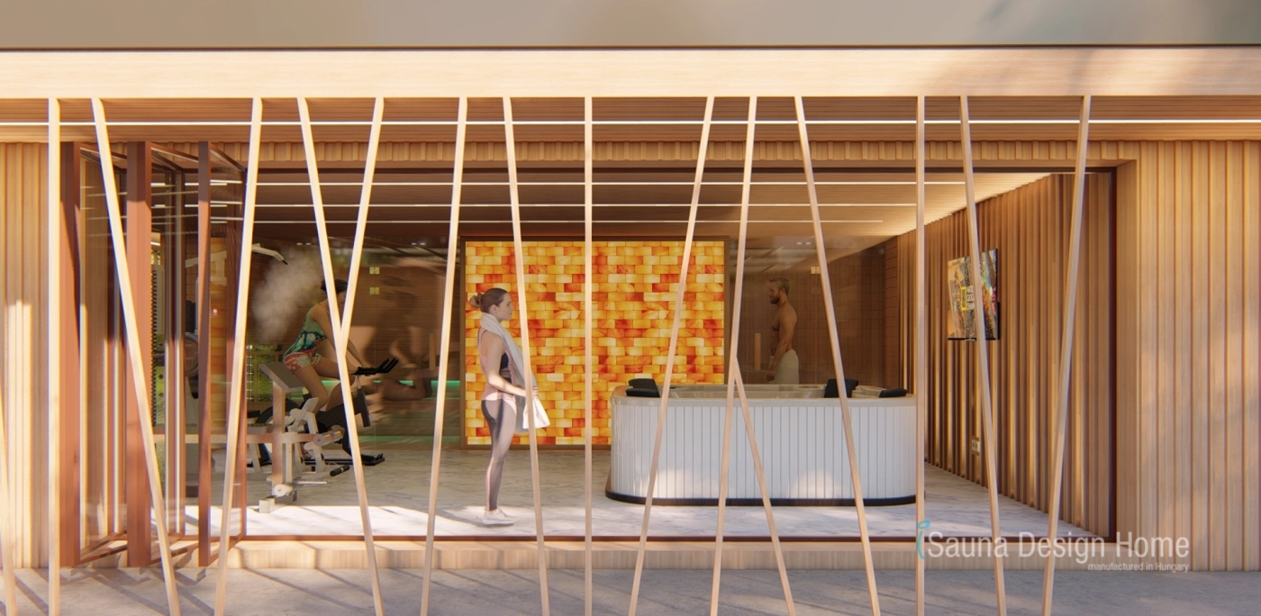 Projektování wellness sauny