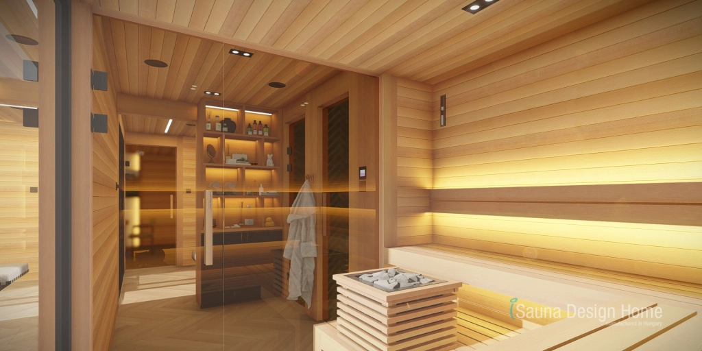 Interiér sauny