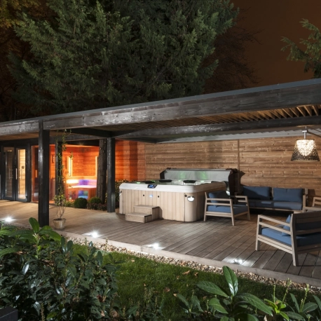 Venkovní rodinný saunový domek, od plánování po realizaci